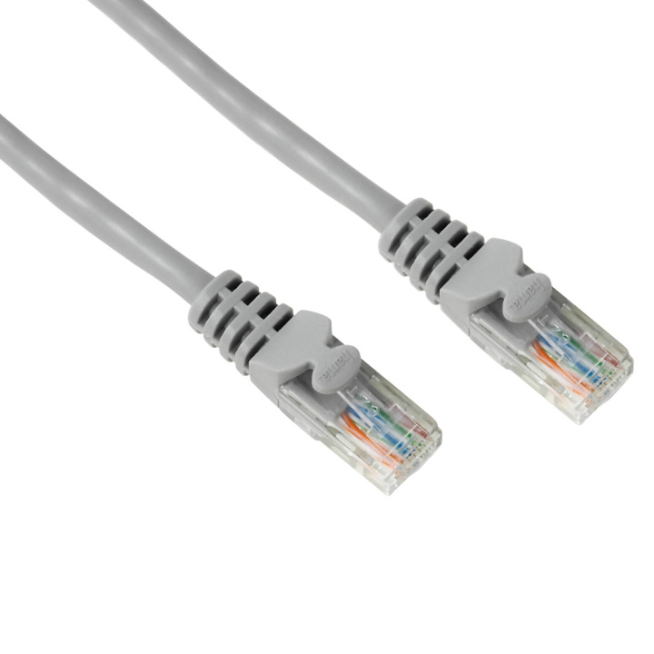 Hama Kabel Nätverk CAT5e UTP Grå 10m i gruppen Datautstyr / Kabler og adaptere / Nettverk / Cat5e hos TP E-commerce Nordic AB (C31111)