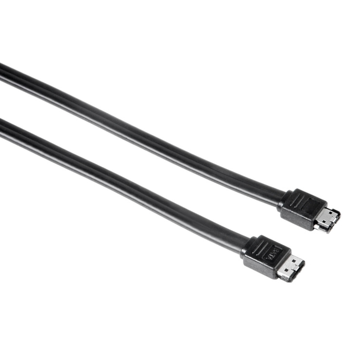 Hama Kabel SATA II Extern Svart 0.9m i gruppen Datautstyr / Kabler og adaptere / Intern / SATA hos TP E-commerce Nordic AB (C31164)