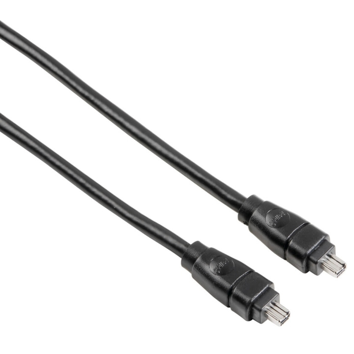 HAMA Kabel FireWire 4-4 Svart 2m i gruppen Datautstyr / Kabler og adaptere / Firewire hos TP E-commerce Nordic AB (C31181)