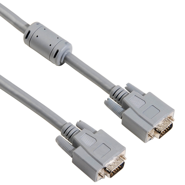 HAMA Kabel VGA Hane-Hane 1.8m i gruppen Datautstyr / Kabler og adaptere / VGA / Kabler hos TP E-commerce Nordic AB (C31183)