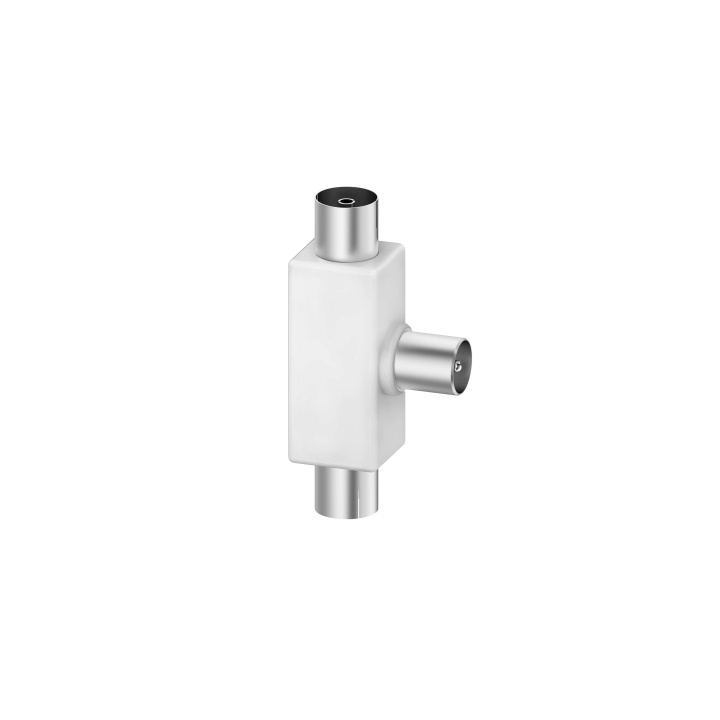 Hama Kontakt Antenn T-Kontakt Koax 1xHane-2xHona i gruppen Elektronikk / Kabler og adaptere / Antennekabler og tilbehør / Tilbehør hos TP E-commerce Nordic AB (C31202)