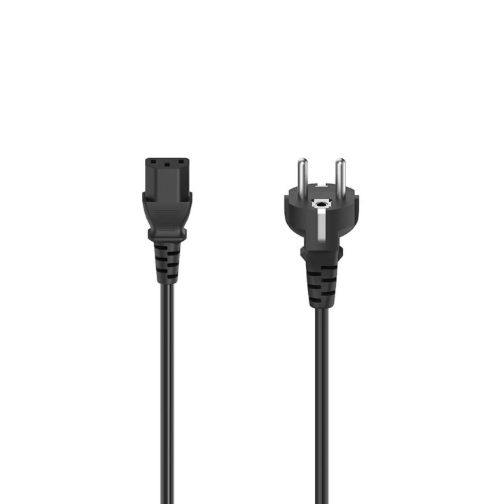 Hama Strømkabel 3-pin Svart 1,5m i gruppen Datautstyr / Kabler og adaptere / Intern / Strømkabler og adaptere hos TP E-commerce Nordic AB (C31223)