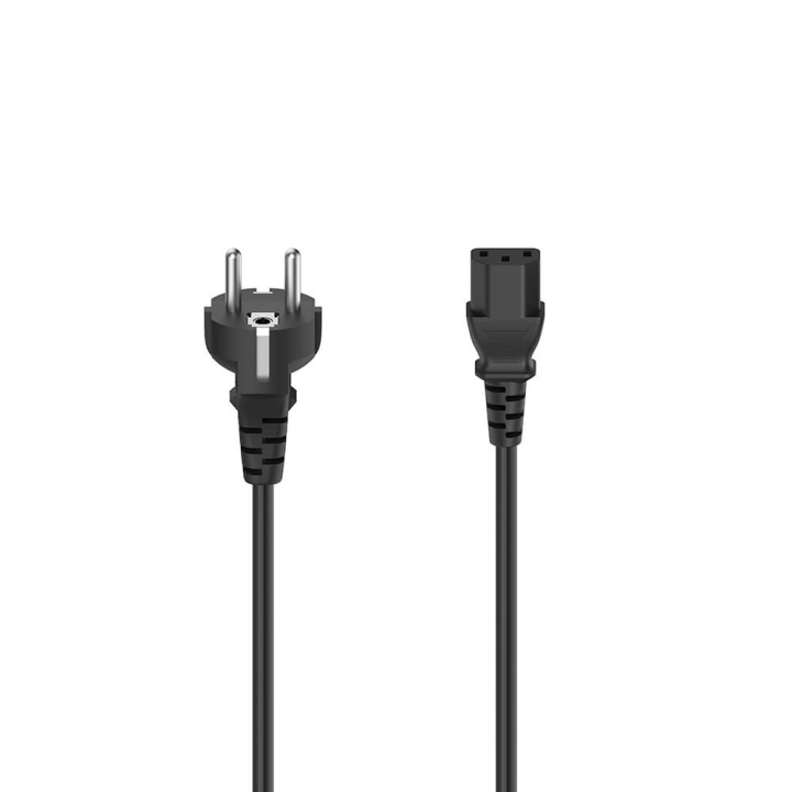 Hama Strømkabel 3-pin Svart 2,5m i gruppen Datautstyr / Kabler og adaptere / Intern / Strømkabler og adaptere hos TP E-commerce Nordic AB (C31224)