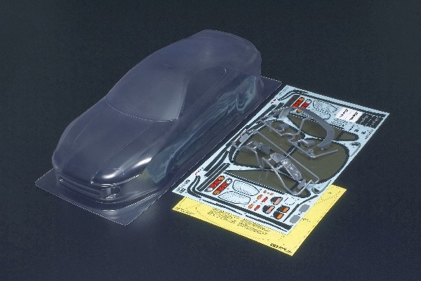 Tamiya 1/10 skala R/C Toyota Supra karosseridelsett i gruppen LEKER, BARN OG BABY / Radiostyrt / Reservedeler & Ekstra tilbehør / TAMIYA hos TP E-commerce Nordic AB (C31487)