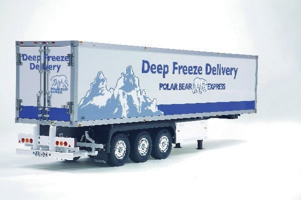 Tamiya 1/14 3-akslet kjøle- og frysetrailer i gruppen LEKER, BARN OG BABY / Radiostyrt / Annet radiostyrt hos TP E-commerce Nordic AB (C31490)