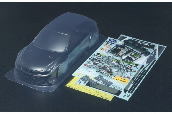 Tamiya r/C Impreza WRC 08 karosseridelsett i skala 1:10 i gruppen LEKER, BARN OG BABY / Radiostyrt / Reservedeler & Ekstra tilbehør / TAMIYA hos TP E-commerce Nordic AB (C31497)