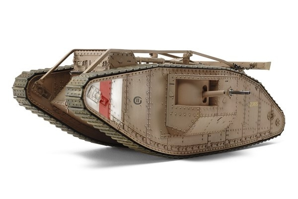 Tamiya 1/35 WWI britisk stridsvogn Mk.IV hann (m/enkeltmotor) i gruppen SPORT, FRITID & HOBBY / Hobby / Plastmodeller / Militære kjøretøy (land) hos TP E-commerce Nordic AB (C31507)