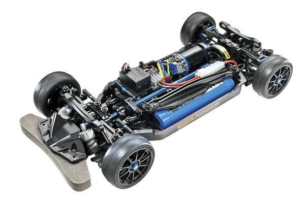 Tamiya 1/10 R/C TT-02R Chassis Kit i gruppen LEKER, BARN OG BABY / Radiostyrt / Reservedeler & Ekstra tilbehør / TAMIYA hos TP E-commerce Nordic AB (C31519)