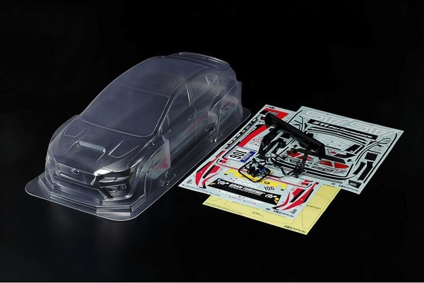 Tamiya 1/10 skala R/C WRX STI NBR Challenge karosseridelsett i gruppen LEKER, BARN OG BABY / Radiostyrt / Reservedeler & Ekstra tilbehør / TAMIYA hos TP E-commerce Nordic AB (C31530)