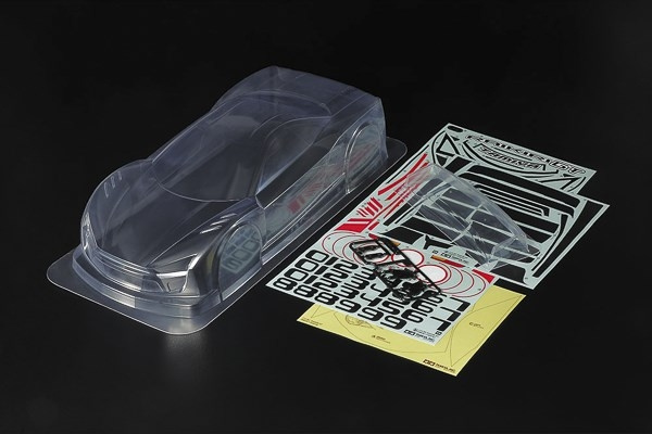 Tamiya 1/10 skala R/C Raikiri GT karosseridelsett i gruppen LEKER, BARN OG BABY / Radiostyrt / Reservedeler & Ekstra tilbehør / TAMIYA hos TP E-commerce Nordic AB (C31531)