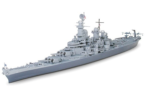 Tamiya 1/700 U.S. slagskip Missouri i gruppen SPORT, FRITID & HOBBY / Hobby / Plastmodeller / Militære kjøretøy (land) hos TP E-commerce Nordic AB (C31535)