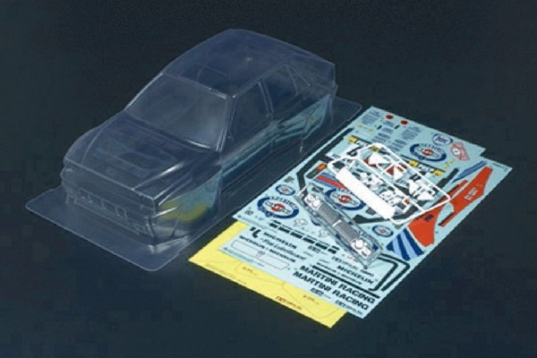 Tamiya 1/10 skala R/C Lancia Delta karosseridelsett i gruppen LEKER, BARN OG BABY / Radiostyrt / Reservedeler & Ekstra tilbehør / TAMIYA hos TP E-commerce Nordic AB (C31538)