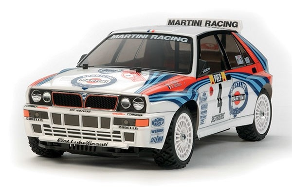 Tamiya 1/10 R/C Lancia Delta (XV-01) i gruppen LEKER, BARN OG BABY / Radiostyrt / Radiostyrte biler hos TP E-commerce Nordic AB (C31547)