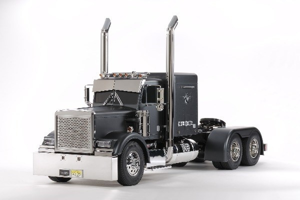 Tamiya 1/14 R/C Grand Hauler (Pre-P. Matte Black Edition) i gruppen LEKER, BARN OG BABY / Radiostyrt / Annet radiostyrt hos TP E-commerce Nordic AB (C31551)