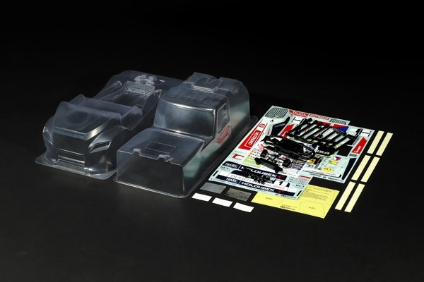 Tamiya r/C Buggyra Fat Fox karosseridelsett i skala 1/14 i gruppen SPORT, FRITID & HOBBY / Hobby / Plastmodeller / Biler hos TP E-commerce Nordic AB (C31564)
