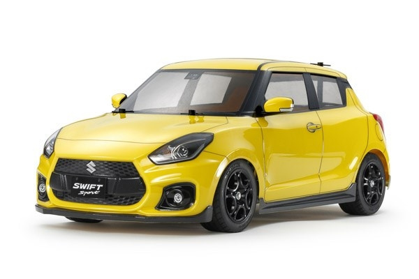 Tamiya 1/10 R/C Suzuki Swift sport (M-05) i gruppen LEKER, BARN OG BABY / Radiostyrt / Radiostyrte biler hos TP E-commerce Nordic AB (C31583)