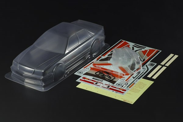 Tamiya 1/10 skala R/C 1991 Audi V8 Touring karosseridelsett i gruppen LEKER, BARN OG BABY / Radiostyrt / Reservedeler & Ekstra tilbehør / TAMIYA hos TP E-commerce Nordic AB (C31591)