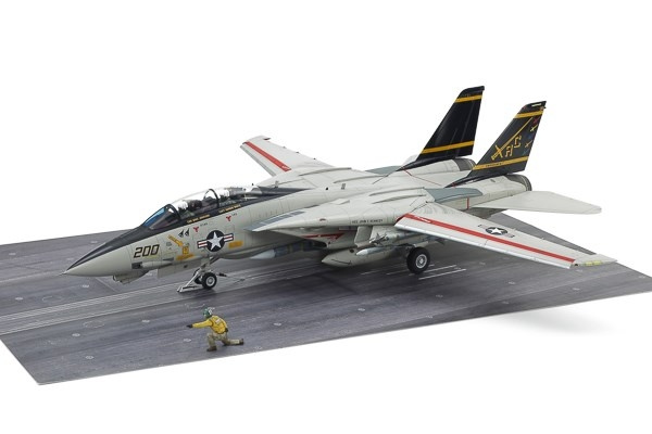 TAMIYA 1/48 Grumman F-14A Tomcat™ (Late Model) i gruppen SPORT, FRITID & HOBBY / Hobby / Plastmodeller / Fly & Helikoptre hos TP E-commerce Nordic AB (C31609)