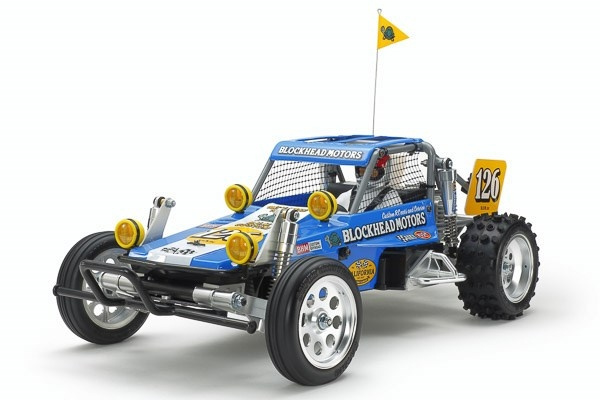 TAMIYA 1/10 R/C Wild One Off-Roader Blockhead Mo / NO ESC i gruppen LEKER, BARN OG BABY / Radiostyrt / Radiostyrte biler hos TP E-commerce Nordic AB (C31612)