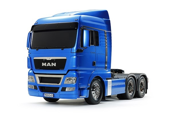 Tamiya 1/14 Man TGX 26.540 6x4 XLX (Light Metallic Blue) i gruppen LEKER, BARN OG BABY / Radiostyrt / Annet radiostyrt hos TP E-commerce Nordic AB (C31615)