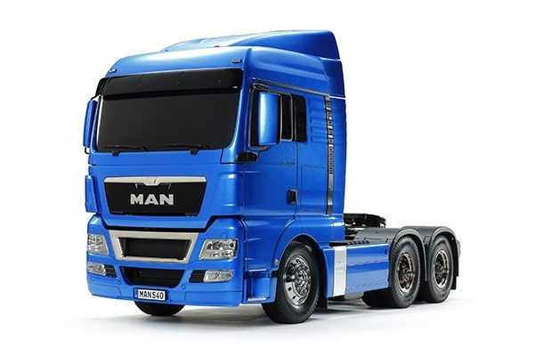 TAMIYA 1/14 Man TGX 26.540 6x4 XLX (Light Metallic Blue) i gruppen LEKER, BARN OG BABY / Radiostyrt / Annet radiostyrt hos TP E-commerce Nordic AB (C31615)