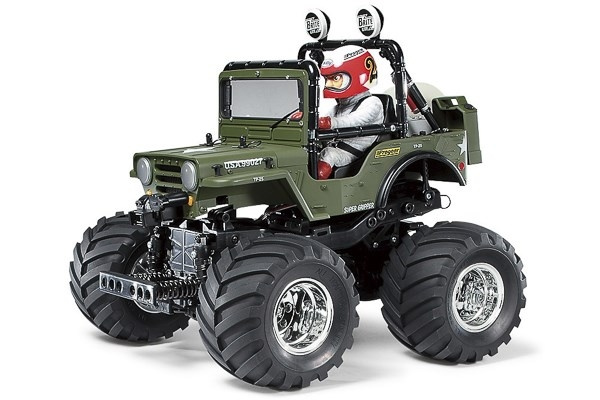 TAMIYA 1/10 R/C Wild Willy 2000 (WR-02) / NO ESC i gruppen LEKER, BARN OG BABY / Radiostyrt / Radiostyrte biler hos TP E-commerce Nordic AB (C31621)