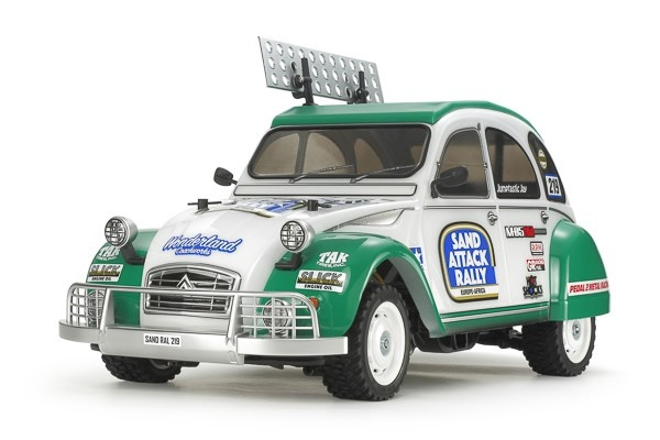 Tamiya 1/10 R/C Citroën 2CV Rally (M-05Ra) / NO ESC i gruppen LEKER, BARN OG BABY / Radiostyrt / Radiostyrte biler hos TP E-commerce Nordic AB (C31654)