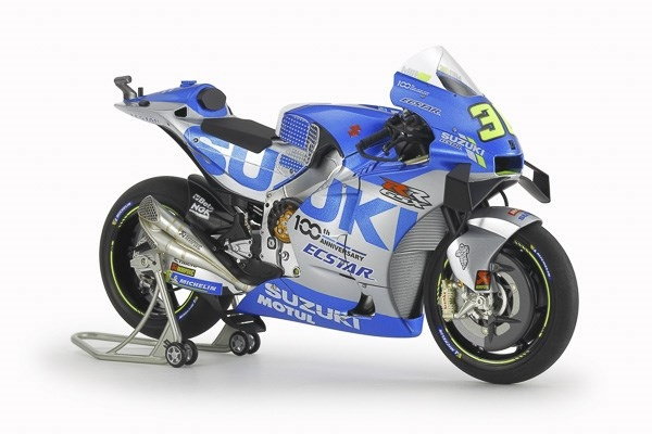 TAMIYA 1/12 Team Suzuki ECSTAR GSX-RR \'20 i gruppen SPORT, FRITID & HOBBY / Hobby / Plastmodeller / Motorsykler hos TP E-commerce Nordic AB (C31668)