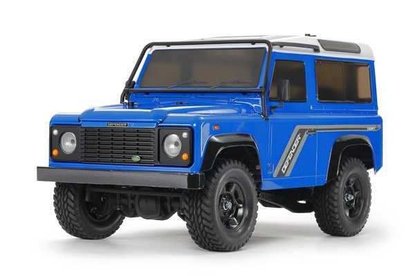 Tamiya 1/10 R/C 1990 Land Rover Defen 90 (CC-02) / NO ESC i gruppen LEKER, BARN OG BABY / Radiostyrt / Radiostyrte biler hos TP E-commerce Nordic AB (C31671)