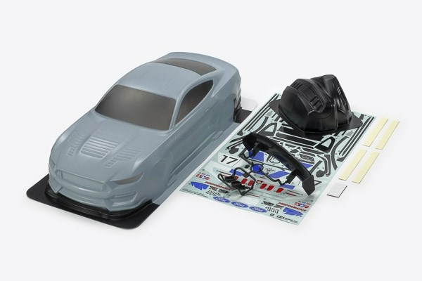 TAMIYA 1/10 Scale R/C Ford Mustang GT4 Body Parts Set i gruppen LEKER, BARN OG BABY / Radiostyrt / Reservedeler & Ekstra tilbehør / TAMIYA hos TP E-commerce Nordic AB (C31689)