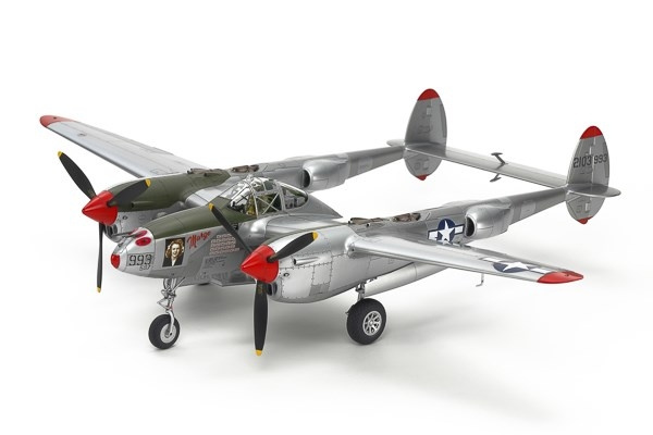 TAMIYA 1/48 Lockheed® P-38®J Lightning® i gruppen SPORT, FRITID & HOBBY / Hobby / Plastmodeller / Fly & Helikoptre hos TP E-commerce Nordic AB (C31693)