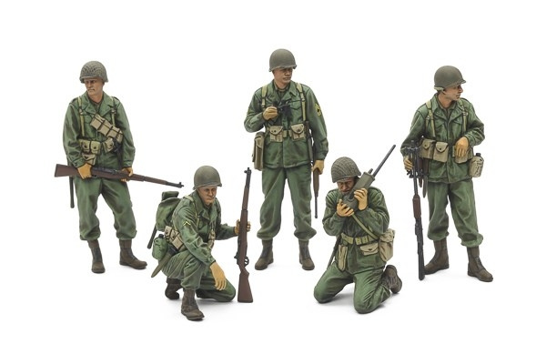 TAMIYA 1/35 U.S. Infantry Scout Set i gruppen SPORT, FRITID & HOBBY / Hobby / Plastmodeller / Diverse hos TP E-commerce Nordic AB (C31695)