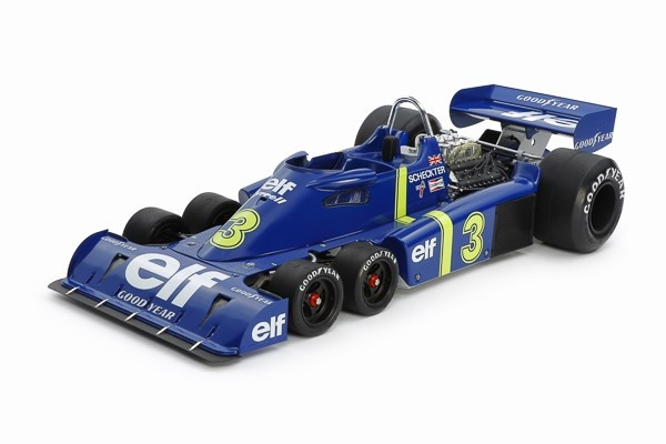 Tamiya 1/12 Tyrrell P34 Six Wheeler (med fotoetsede deler) i gruppen SPORT, FRITID & HOBBY / Hobby / Plastmodeller / Biler hos TP E-commerce Nordic AB (C31700)