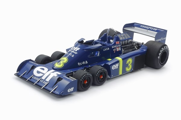 TAMIYA 1/20 Tyrrell P34 Six Wheeler 1976 Japan GP (w/PE) i gruppen SPORT, FRITID & HOBBY / Hobby / Plastmodeller / Biler hos TP E-commerce Nordic AB (C31702)