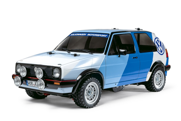 Tamiya 1/10 R/C Volkswagen Golf A2 Rally (MF-01X) i gruppen LEKER, BARN OG BABY / Radiostyrt / Radiostyrte biler hos TP E-commerce Nordic AB (C31735)