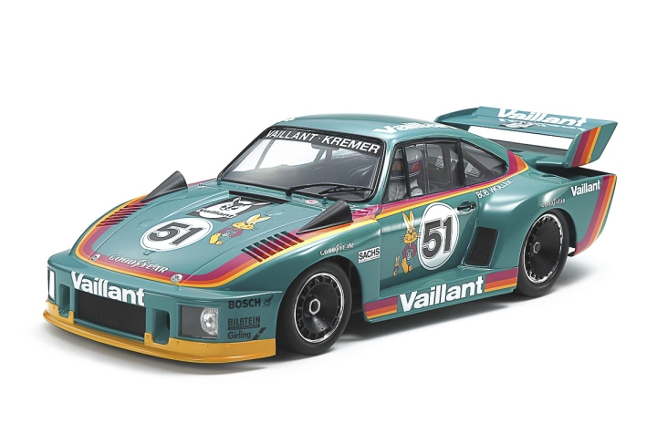 Tamiya 1/20 Porsche 935 Vaillant i gruppen SPORT, FRITID & HOBBY / Hobby / Plastmodeller / Biler hos TP E-commerce Nordic AB (C31759)