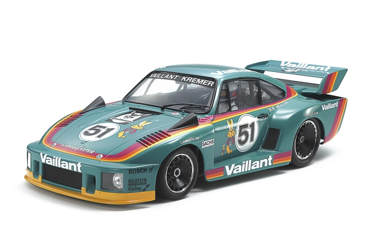 TAMIYA 1/20 Porsche 935 Vaillant i gruppen SPORT, FRITID & HOBBY / Hobby / Plastmodeller / Biler hos TP E-commerce Nordic AB (C31759)