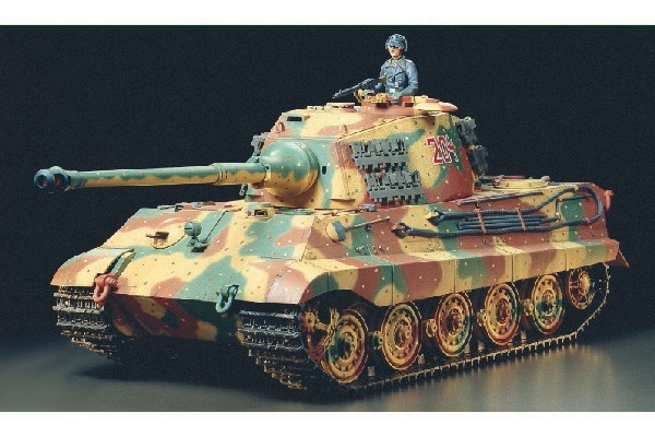 Tamiya 1/16 R/C KING TIGER m/alternativsett i gruppen LEKER, BARN OG BABY / Radiostyrt / Annet radiostyrt hos TP E-commerce Nordic AB (C31781)