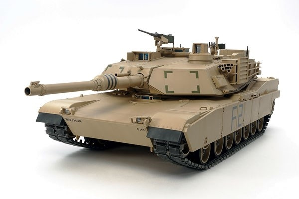 Tamiya 1/16 R/C U.S. M1A2 Abrams med tilleggsutstyr i gruppen LEKER, BARN OG BABY / Radiostyrt / Annet radiostyrt hos TP E-commerce Nordic AB (C31795)