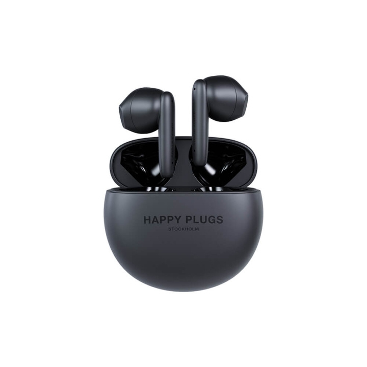 Happy Plugs Hodetelefoner Joy Lite In-Ear TWS Svart i gruppen Elektronikk / Lyd & Bilde / Hodetelefoner & Tilbehør / Hodetelefoner hos TP E-commerce Nordic AB (C32096)