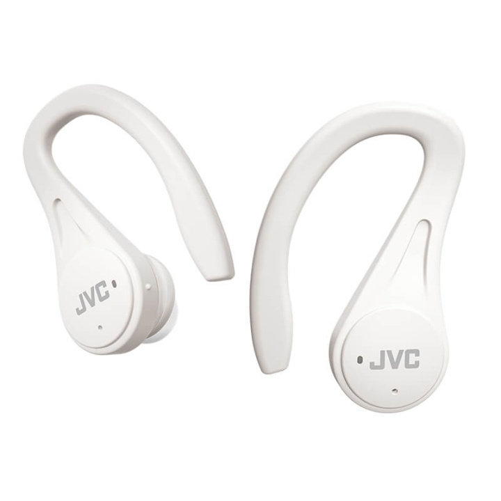 JVC Hörlur In-Ear True Wireless Sports Vit HA-EC25T-W-U i gruppen Elektronikk / Lyd & Bilde / Hodetelefoner & Tilbehør / Hodetelefoner hos TP E-commerce Nordic AB (C32117)