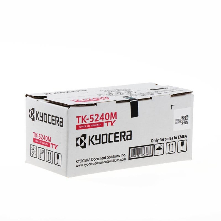 Kyocera Toner 1T02R7BNL0 TK-5240 Magenta i gruppen Datautstyr / Skrivere og tilbehør / Blekk og toner / Toner / Kyocera hos TP E-commerce Nordic AB (C32243)