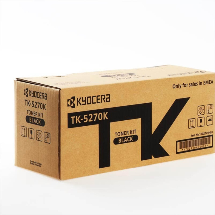 Kyocera Toner 1T02TV0NL0 TK-5270 Svart i gruppen Datautstyr / Skrivere og tilbehør / Blekk og toner / Toner / Kyocera hos TP E-commerce Nordic AB (C32256)