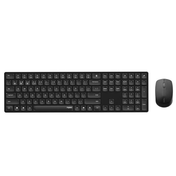 Rapoo Tastatur/Musesett 8020M Multi-Mode Trådløst Ultratynt i gruppen Datautstyr / Mus & Tastatur / Tastatur / Trådløs hos TP E-commerce Nordic AB (C32263)