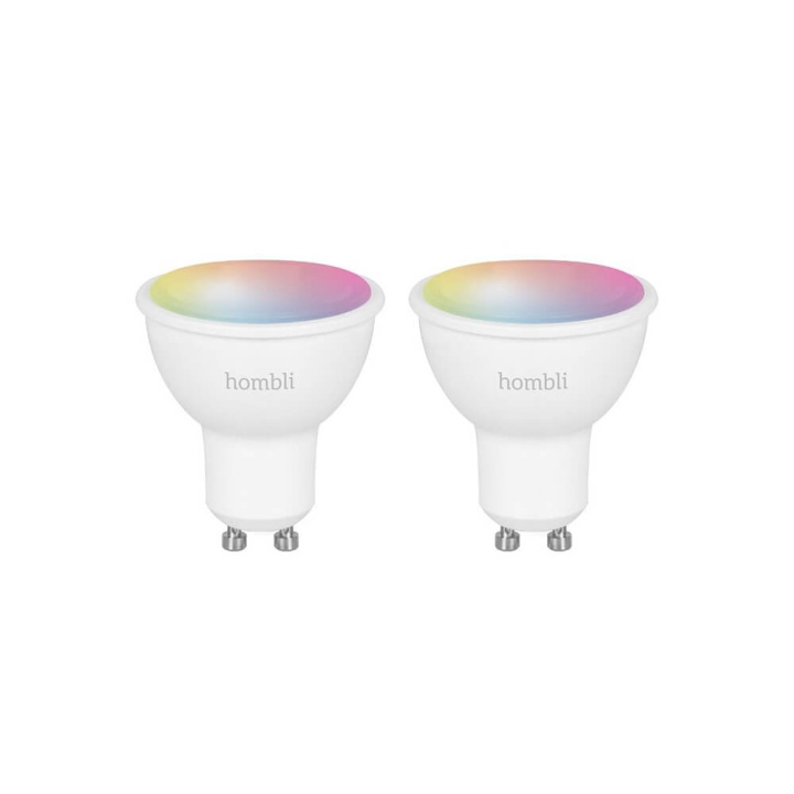 Hombli Smart Spot GU10 5W RGB Promo 2-Pack CCT i gruppen Elektronikk / Lys / LED-lys hos TP E-commerce Nordic AB (C32285)