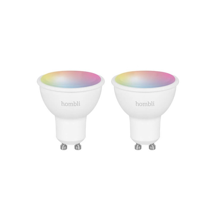 Hombli Smart Spot GU10 5W RGB Promo 2-pk CCT i gruppen Elektronikk / Lys / LED-lys hos TP E-commerce Nordic AB (C32285)