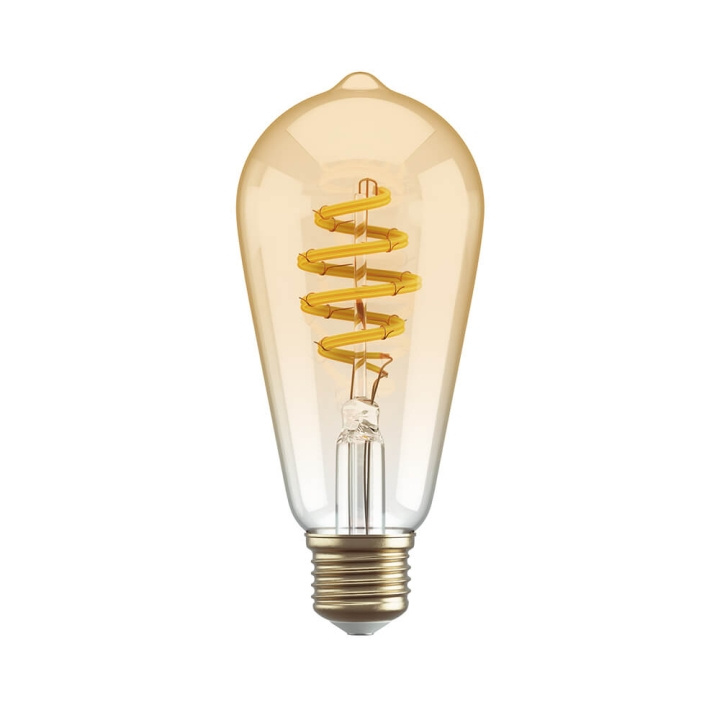 Hombli Smart lampe Filament E27 ST64-Amber CCT i gruppen Elektronikk / Lys / LED-lys hos TP E-commerce Nordic AB (C32287)
