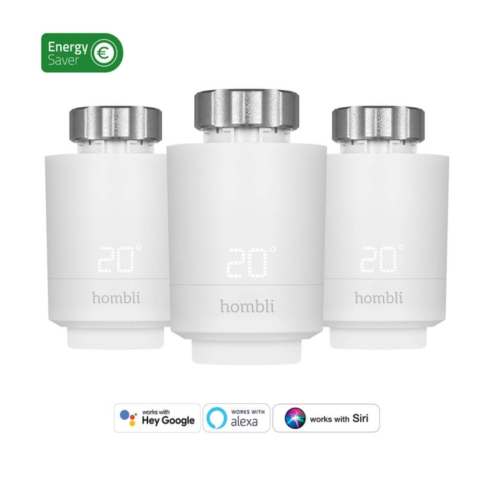 Hombli Utvidelsespakke med smarttermostat (2+1) i gruppen HJEM, HUS OG HAGE / Smarthus / Smarthussystemer hos TP E-commerce Nordic AB (C32308)