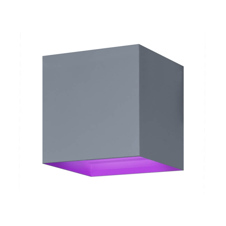 Hombli Outdoor Smart Light Wallmount RGB CCT Grey i gruppen Elektronikk / Lys / Vegglamper hos TP E-commerce Nordic AB (C32316)