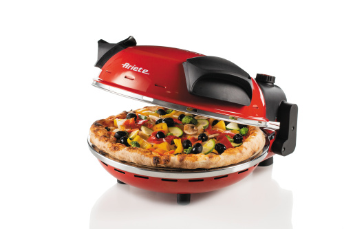 Ariete Elektrisk pizzaovn, rød i gruppen HJEM, HUS OG HAGE / Husholdningsapparater / Øvrige husholdningsapparater hos TP E-commerce Nordic AB (C32350)